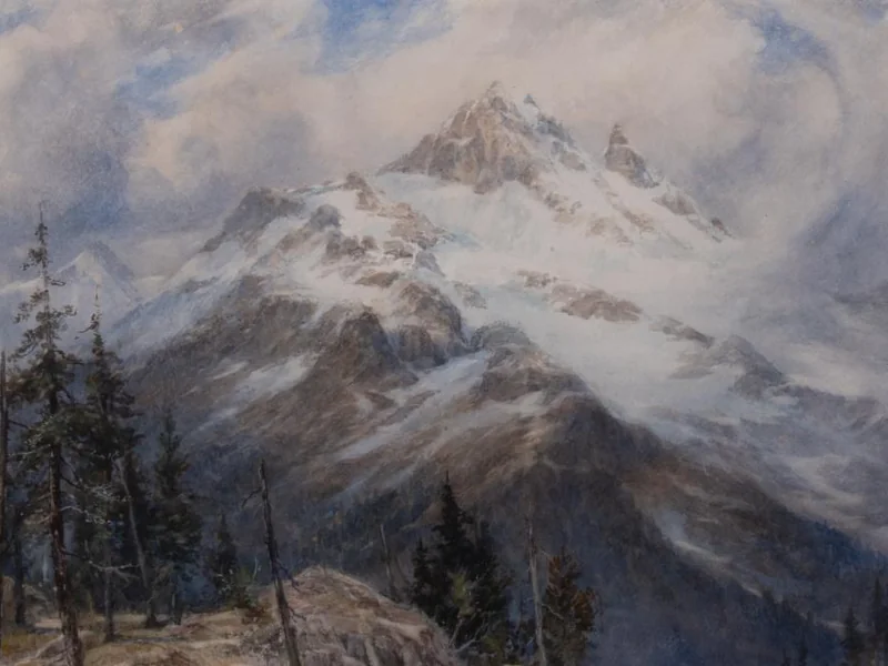 1864-Thomas William Fripp - Cieli di aprile